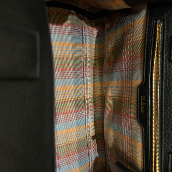 EUC Mulberry Belted Bayswater Pebbled Satchel Black Leather Shoulder Bag - Picture 16 of 16